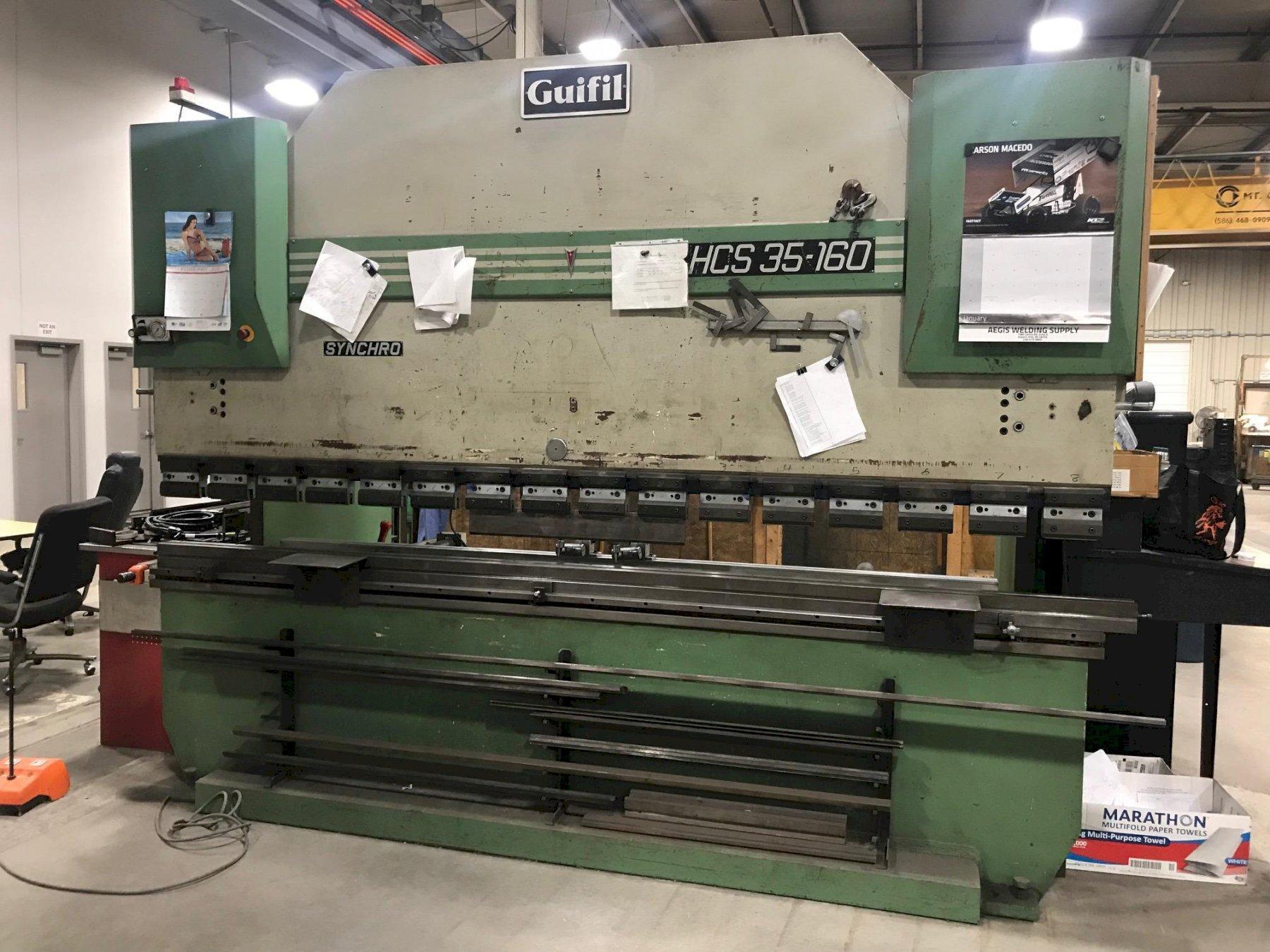 1994 Guifil HCS35-160 Hydraulic Press Brake (#3698)
